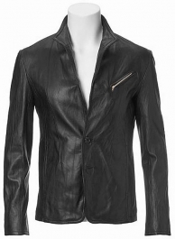 Zipper Leather Blazer #3 Zipper Leather Blazer #3