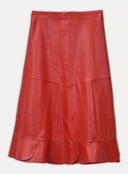 Riley Midi Leather Skirt