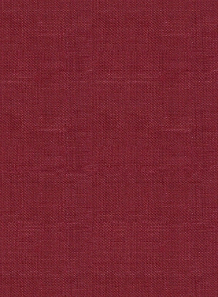 Easy Pants Moscow Maroon Pure Linen