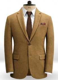 Tan Feather Tweed Jacket