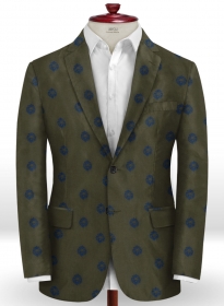 Lion Olive Wool Jacket