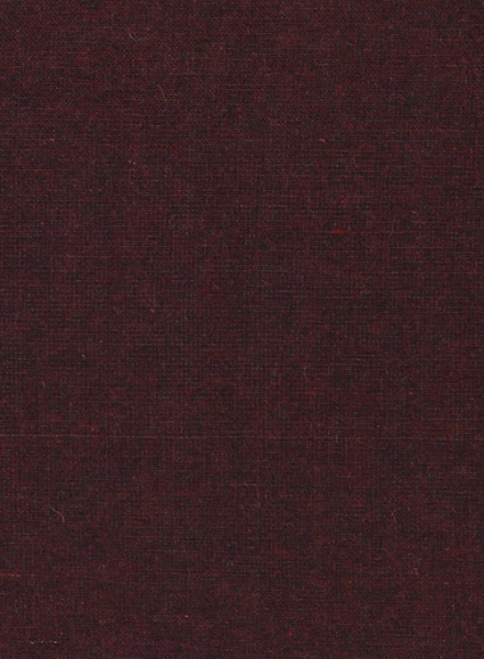 Light Weight Dark Maroon Tweed Pants