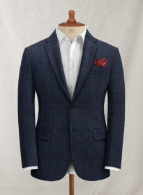 Harris Tweed King Blue Jacket