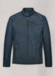 Soft Winsor Blue Michael Fassbender Leather Jacket Soft Winsor Blue Michael Fassbender Leather Jacket
