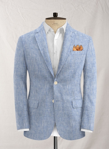 Stockford Blue Linen Jacket
