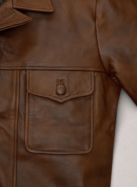 Leonardo DiCaprio Once Upon a Time in Hollywood Leather Jacket