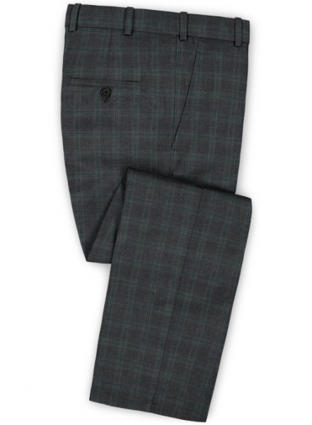 Caviar Mont Gray Wool Suit