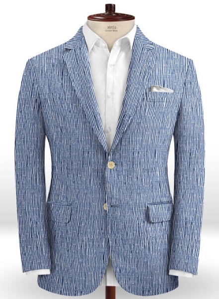 Caccioppoli Seersucker Gisde Suit