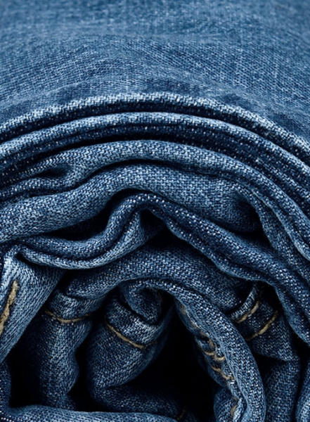 Travellers Blue Stone Wash Whisker Jeans