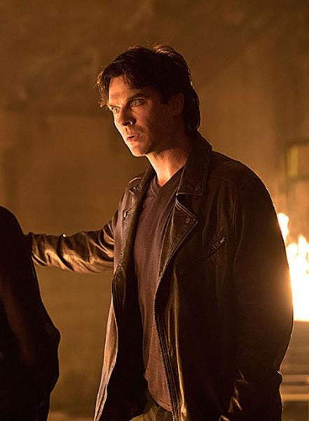 Ian Somerhalder The Vampire Diaries Leather Jacket