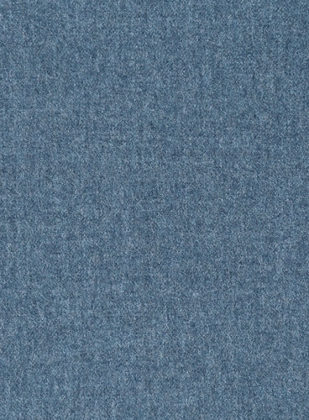 Light Weight Turkish Blue Tweed Jacket Double Breasted