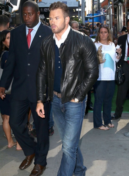 Kellan Lutz Leather Jacket