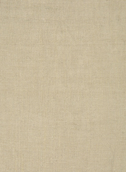 Pure Beige Linen Shirt - Full Sleeves