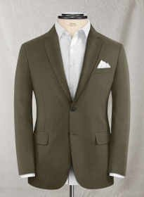 Reda Dry Olive Wool Jacket