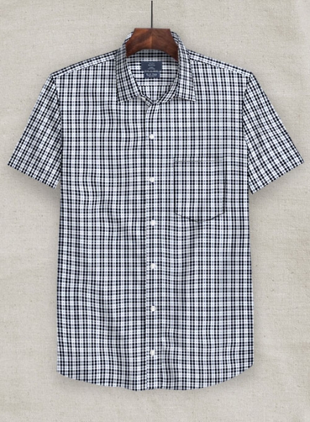 S.I.C. Tess. Italian Cotton Pandro Shirt - Half Sleeves