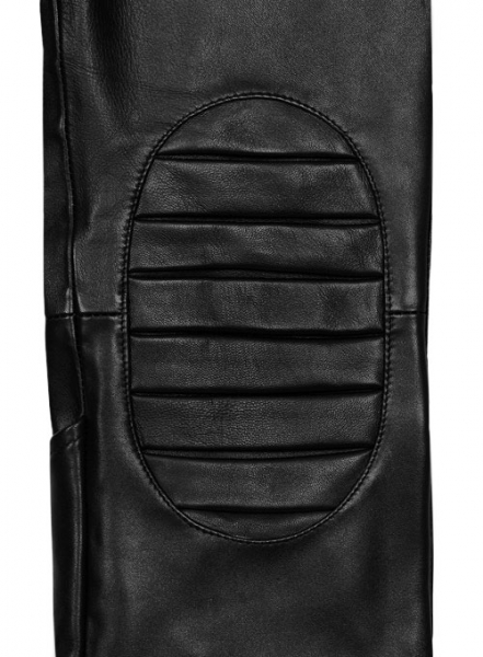 Ryder Leather Biker Jeans