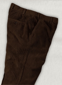 Rich Brown Corduroy Trousers