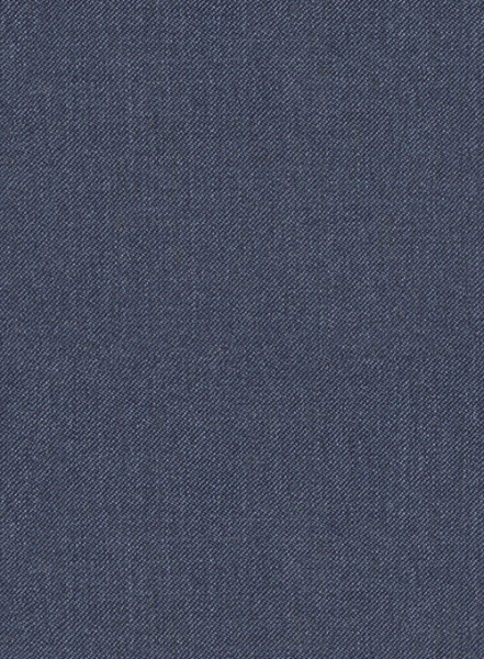 Reda Steel Blue Pure Wool Suit