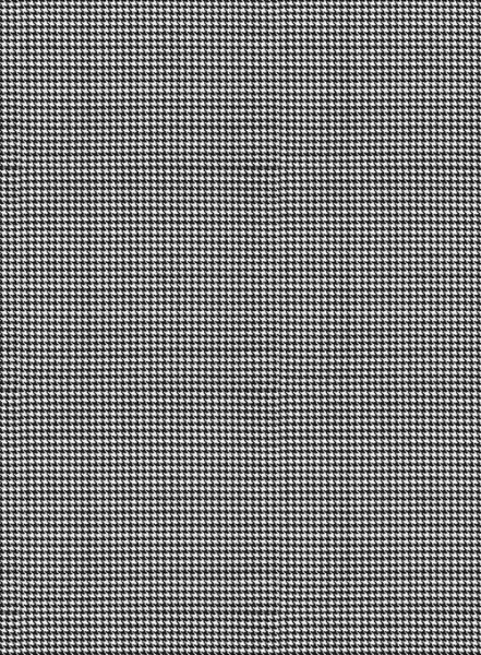 Napolean Mini Houndstooth White Wool Tuxedo Jacket