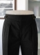 Black Chino Gurkha Trousers