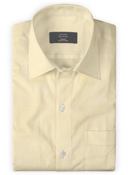 Giza Melon Cotton Shirt- Full Sleeves