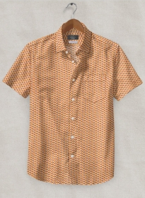 Liberty Mita Cotton Shirt - Half Sleeves