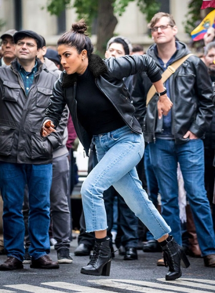 Priyanka Chopra Quantico Leather Jacket