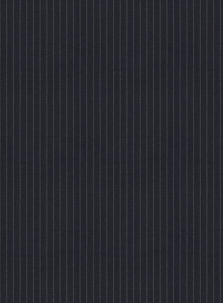 Napolean Mini Stripe Dark Blue Wool Jacket