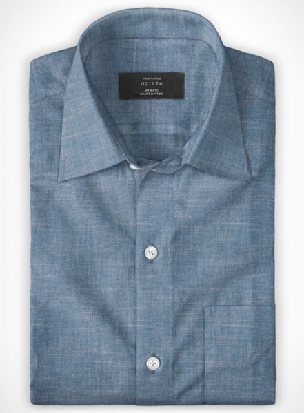 Chambray Riadna Shirt - Full Sleeves