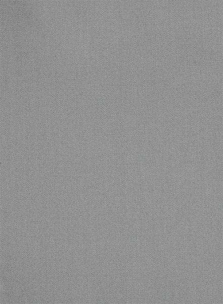 Gray Stretch Twill Shirt - Half Sleeves