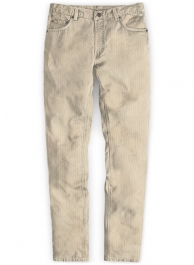 Fawn Corduroy Jeans - 8 Wales