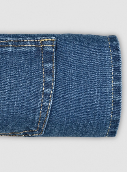 Jerry Blue Stone Wash Stretch Jeans