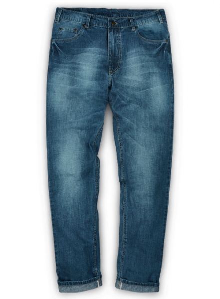 Farmer Blue Jeans - Treated Hard Wash
