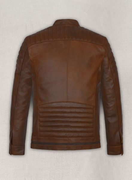 Spanish Brown Andrew Tate Leather Jacket