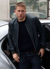 Charlie Hunnam Leather Jacket #2 Charlie Hunnam Leather Jacket #2