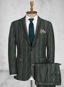 Chive Green Wool Suit