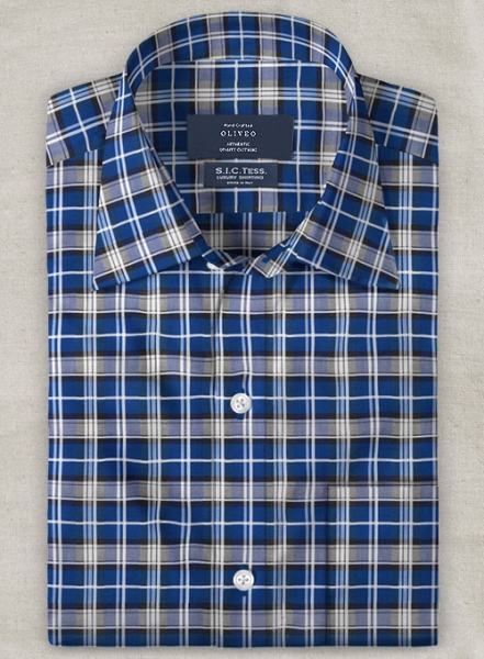 S.I.C. Tess. Italian Cotton Paredo Shirt - Half Sleeves
