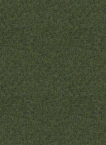 Basket Weave Green Tweed Pea Coat