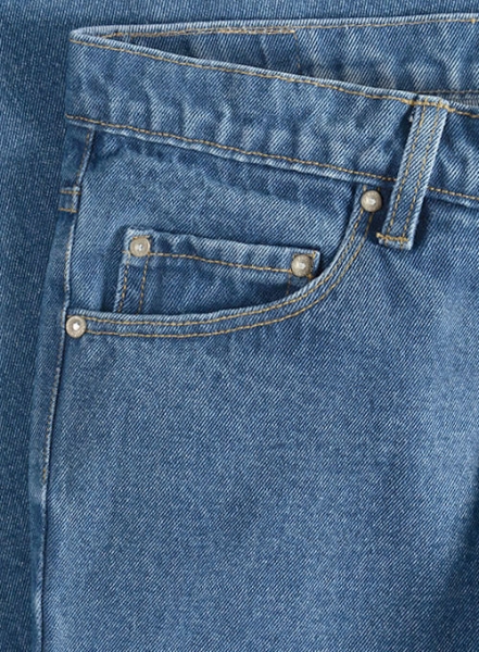 Classic Heavy Blue Stone Wash Jeans