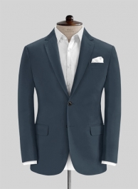 Blue Stretch Chino Jacket Blue Stretch Chino Jacket