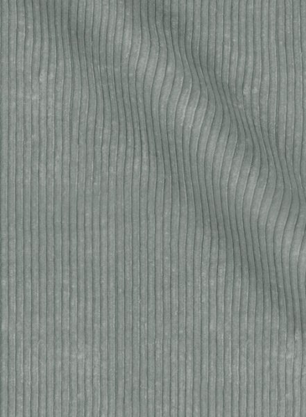 Gray Stretch Corduroy Pants