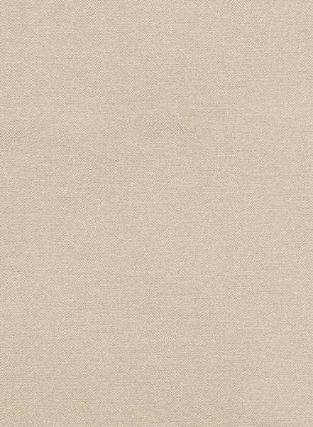 Beige Super Cotton Stretch Chino Pants