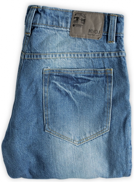 Sterling Blue Stone Wash Whisker Jeans
