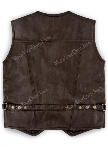 Chris Pratt Jurassic World Fallen Kingdom Leather Vest