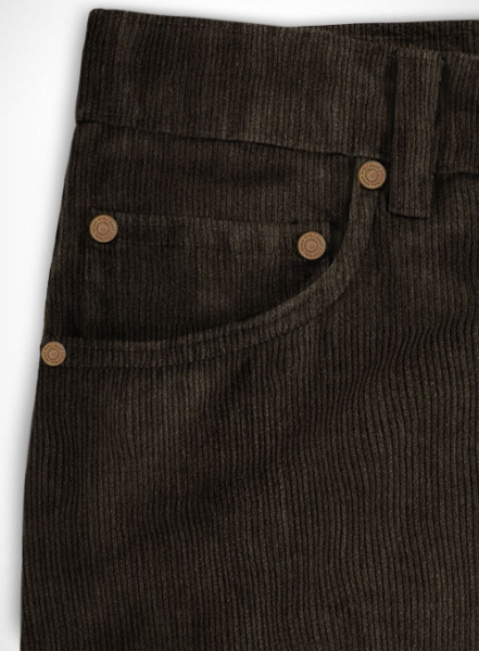 Rich Brown Corduroy Jeans