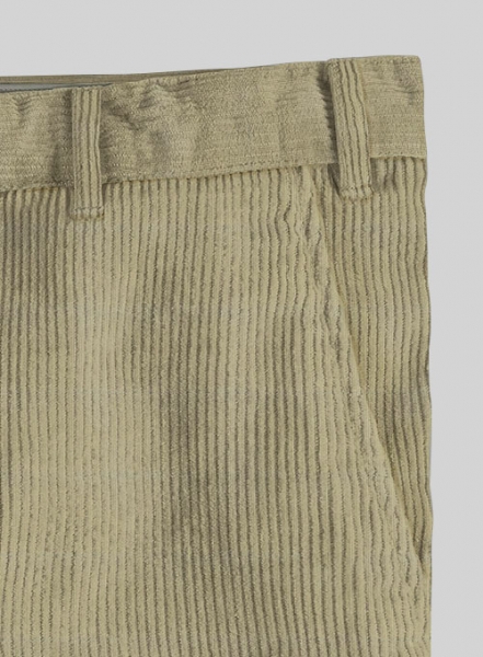 Fawn Corduroy Trousers - 8 Wales