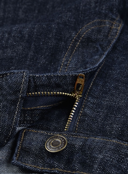 Dodgers Blue Hard Wash Stretch Jeans