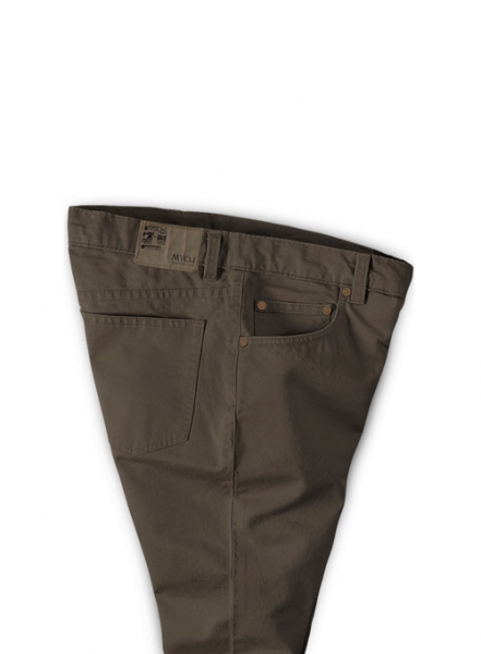 Kids Summer Weight Brown Chino Jeans