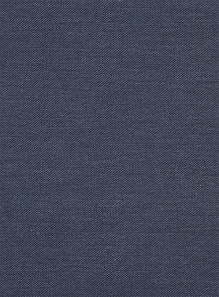 English Twill Slate Blue Shirt - Half Sleeves