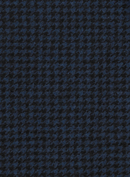 Houndstooth Dark Blue Tweed Suit